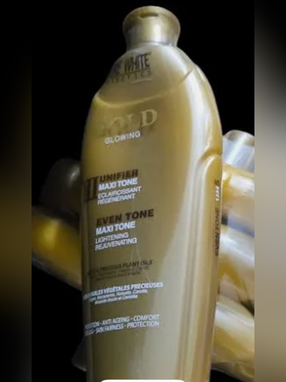 Gold Glowing Body Lotion - Even Tone MaxiTone 4 packs